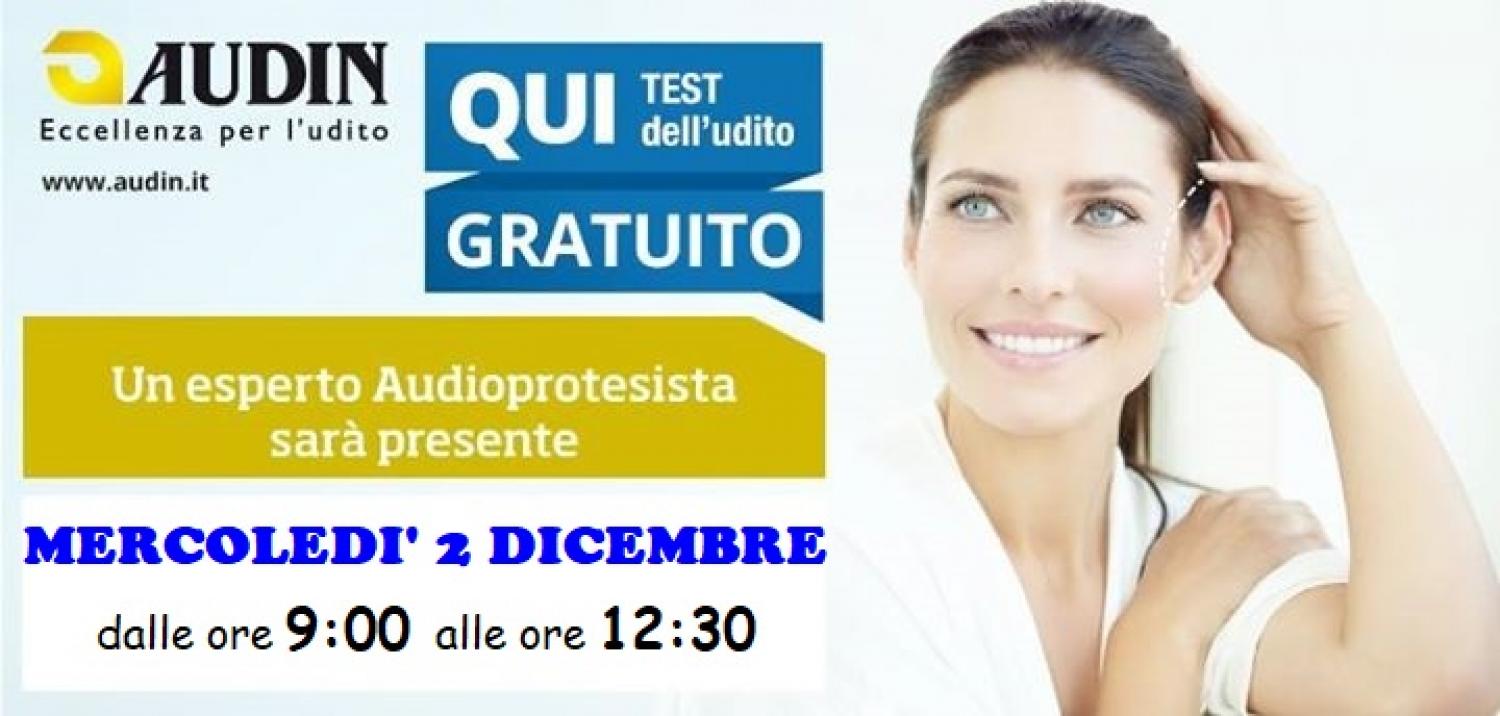 AUDIN-Controllo Udito Gratuito